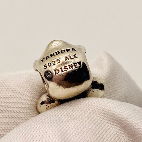 EUC Disney Pandora 791587 Sterling Silver Minnie Mouse Portrait Charm - Picture 10 of 11